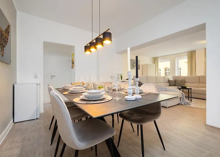 Primero City-loftdomizil I 84qm Innenstadt Rathaus I Gemeinschaftsterrasse 6 P